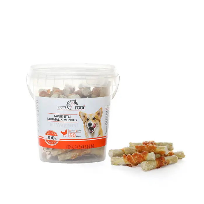 Esca Food Tavuk Etli Lokmalık Munchy 6 cm (50’li)