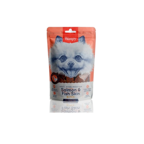 Oven Roasted Gerçek Somon Dilimli Köpek Ödül Maması 100gr