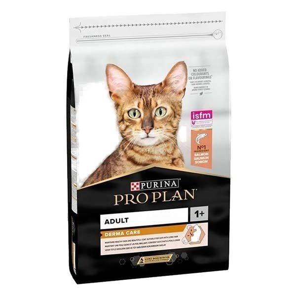 Derma Care Somonlu Tüy Yumağı Önleyici Yetişkin Kedi Maması 1,5kg