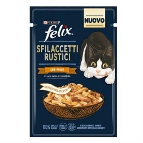 Purina Felix Le Ghiottonerie Tavuk Etli Yetişkin Kedi Pouch Yaş Mama (80 g)