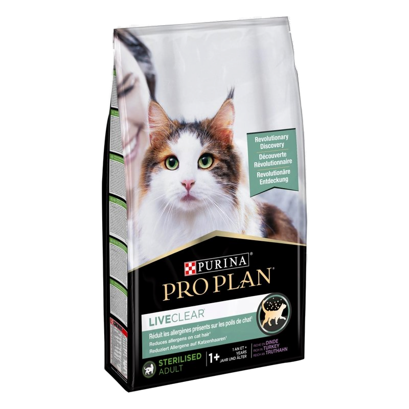 LiveClear Hindili Alerjen Azaltan Kısırlaştırılmış Kedi Maması 7kg
