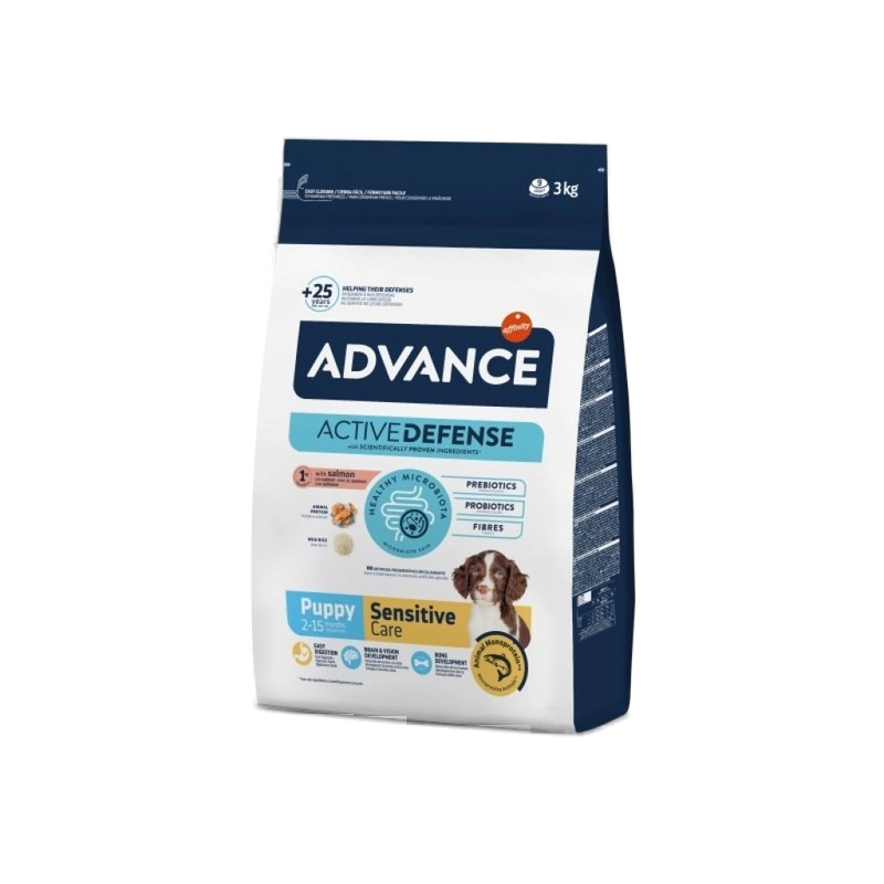 Sensitive Somonlu Hassas Yavru Köpek Maması 3kg