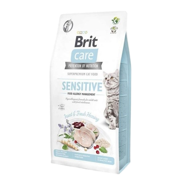 Sensitive Hipoalerjenik Larva Proteinli Tahılsız Yetişkin Kedi Maması 7kg