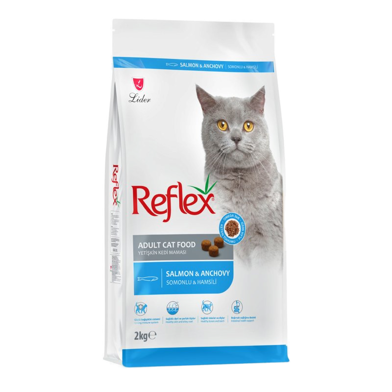 Somonlu ve Hamsili Yetişkin Kedi Maması 2kg