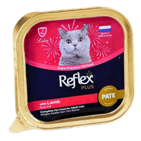 Plus Ezme Kuzulu Yetişkin Kedi Konservesi 85gr