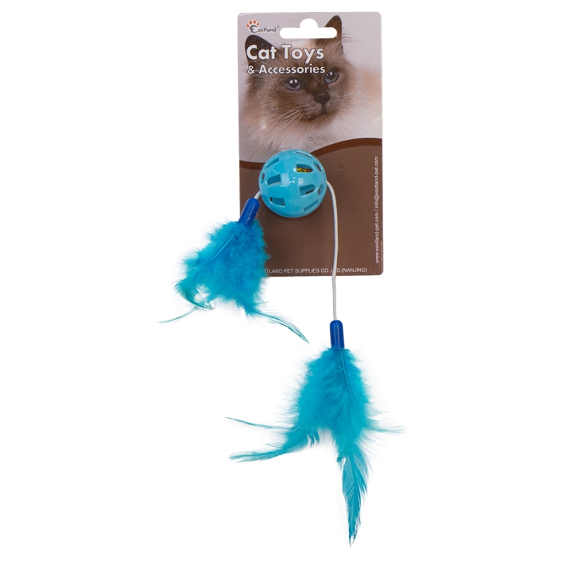 Eastland Tüylü Zilli Plastik Top (4 cm)