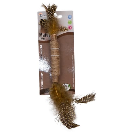 Eastland Tüylü Matatabi Çubuk Kedi Oyuncağı (14 cm)