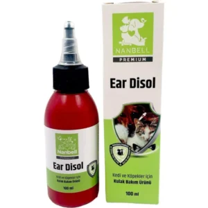 Nanbell Ear Disol Kedi Köpek Kulak Bakım Ürünü (100 ml)
